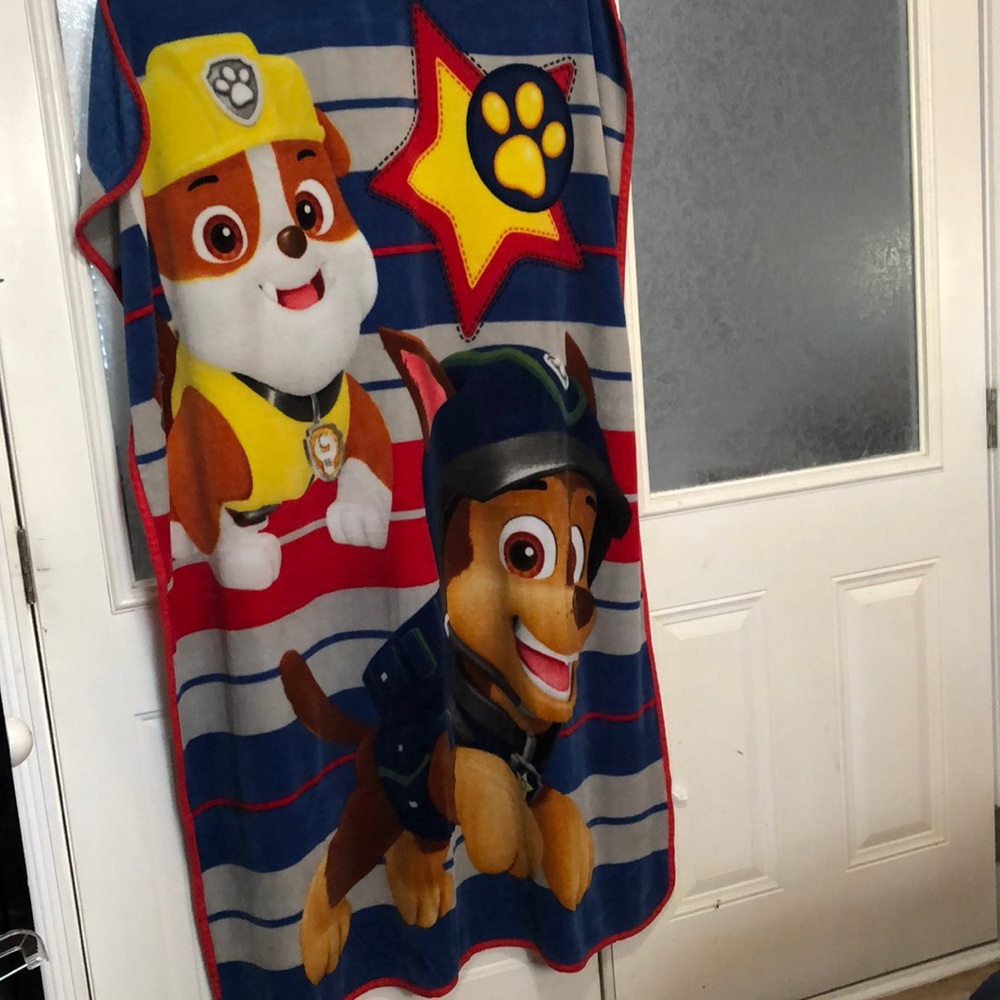 Paw Patrol throw blanket